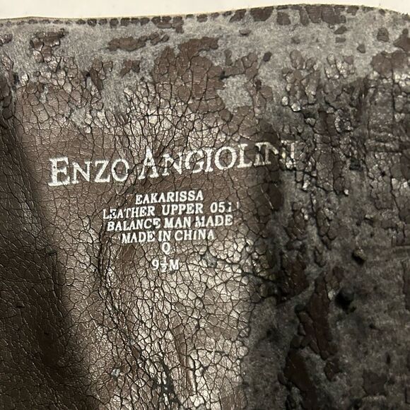 Enzo Angiolini knee high taupe leather boot. Karissa style size 9.5 FUC - Picture 6 of 10